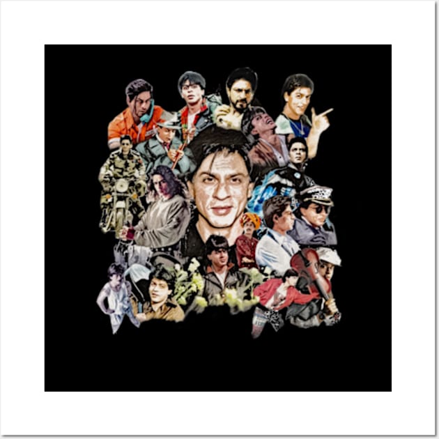 Shahrukh Khan Movie design Wall Art by SAN ART STUDIO 